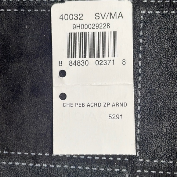 Authentic Coach Chelsea Pebbled Accordion Zip Wallet Chocolate Brown Style 40032 - Picture 3 of 6